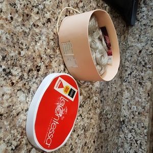 La Contessa blond tight curly wig vintage